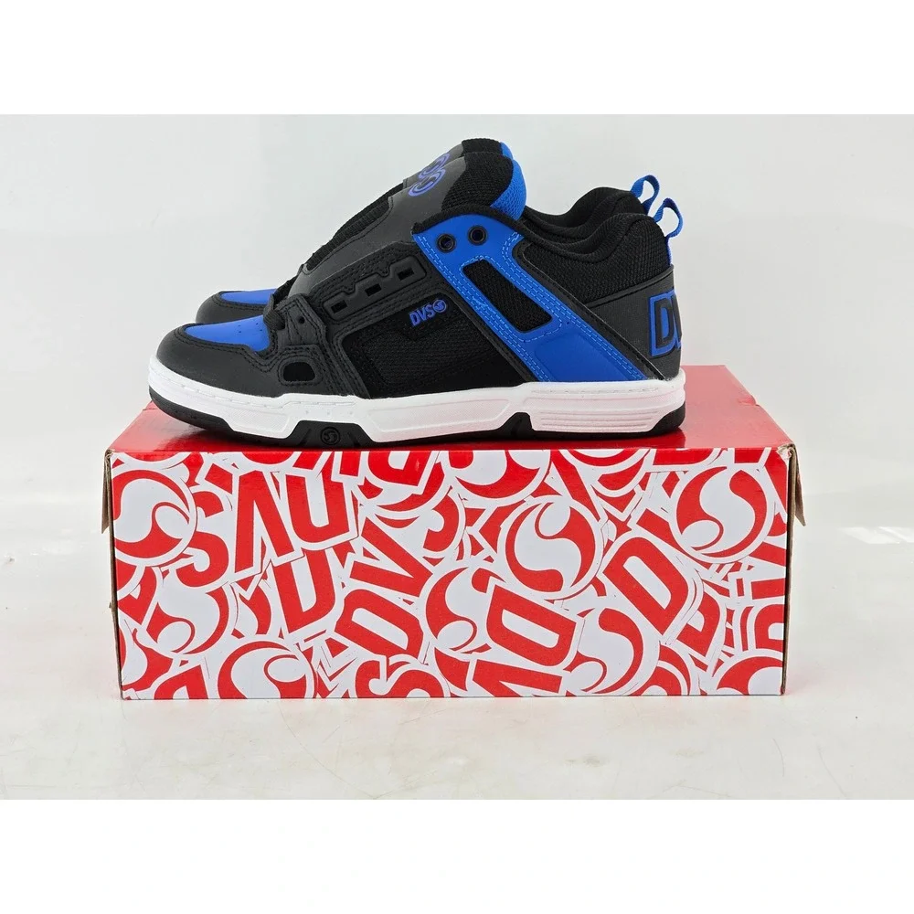 DVS Comanche Skate Shoes Mens 5.5 Blue Black White DVO1310400 - New